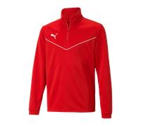 PUMA teamRISE HalfZip Sweatshirt Kids Rot F01 140 rot