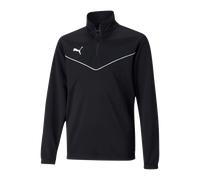 PUMA teamRISE HalfZip Sweatshirt Kids Schwarz F03 116 schwarz