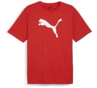 Puma teamRISE Logo Cotton Herren T-Shirt, rot XL