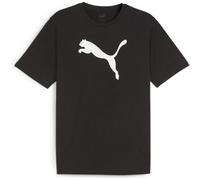 Puma teamRISE Logo Cotton Herren T-Shirt, schwarz 3XL