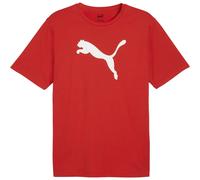 PUMA teamRISE Logo Trainingshirt Kids Rot F01 164 rot