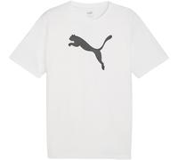 Puma Junior TeamRise Logo T-Shirt weiss 140