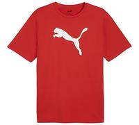 Puma Herren T-Shirt teamRISE Logo Jersey Cotton 658705-01 S PUMA Red-PUMA White