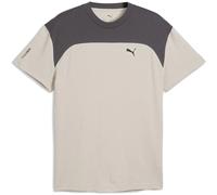 PUMA Performance Regular Fit T-Shirt mit DryCell Technology Modell 'PUMATECH Essentials Tee' in Hellgrau, Größe S