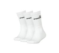 PUMA Tennissocken Crew Kinder Tennis Socken Sportsocken Unisex für Mädchen und Jungen 3 Paar, Farbe:White, Socken & Strümpfe:27-30