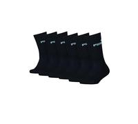 PUMA Tennissocken Crew Kinder Tennis Socken Sportsocken Unisex für Mädchen und Jungen 6 Paar, Farbe:Black, Socken & Strümpfe:35-38