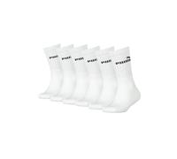 PUMA Tennissocken Crew Kinder Tennis Socken Sportsocken Unisex für Mädchen und Jungen 6 Paar, Farbe:White, Socken & Strümpfe:35-38