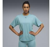 PUMA Train All Day Essentials Relaxed T-Shirt Damen, Kleidung, Blau, M Blue