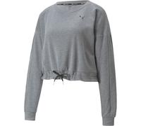 Puma Damen Pullover Train French Terry Crew 521622-03 S Medium Gray Heather
