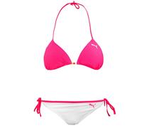 Puma Triangle Bikini Reversible White Pink Swimwear 554322 02 EU 47.5 / UK 12