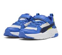 PUMA Trinity 2 LT AC+ Sneaker mit Klettverschluss Kinder 10 - feather gray/puma navy/royal sapphire 28