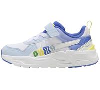PUMA Trinity 2 Lt Come on AC + PS, Unisex-Kinder und Jungen, Snow Mountain Blue White Lemon Meringa, 33 EU, Snow Mountain Blue PUMA White Lemon Meringer, 33 EU