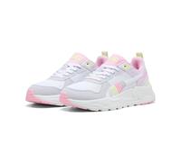 PUMA Trinity 2 LT Come ON JR Sneaker, Lavender POP White-Apple Spritz, 38.5 EU, Lavender Pop PUMA White Apple Spritz, 38.5 EU