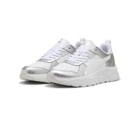 Puma Trinity 2 Lt Metallic Glam, Damen-Turnschuhe, Weiß Silber, 38,5 EU