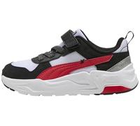 PUMA Trinity 2 Lt Mid 90s AC+ PS, Turnschuhe, Weiß für alle Zeiten, Red Black, 28 EU, Puma Weiß für alle Zeiten Red PUMA Schwarz, 28 EU