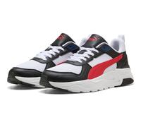 Sneaker PUMA "TRINITY 2 LT", Damen, Gr. 44,5, rot (puma weiß, for all time rot, puma schwarz, blau jewel), Textil, Schuhe Sneaker, für sportliche Aktivitäten und Streetwear, mit SOFTFOAM+ Einlegesohle