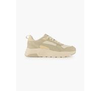 PUMA Unisex Trinity 2 LT SL Sneaker, Alpine Snow-Desert DUST-Ice Coffee, 37 EU, Alpine Snow Desert Dust Ice Coffee, 37 EU