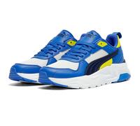 Sneaker PUMA "TRINITY 2 LT JR", Damen, Gr. 38,5, feather gray, puma navy, royal sapphire, Textil, Schuhe Sneaker, mit Zuglasche, mit SOFTFOAM+ Innensohle, mit CMEVA Zwischensohle (90111328-38,5) feath