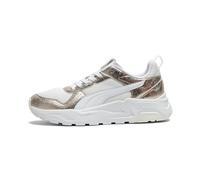 PUMA Trinity 2 Metallisch Whisper Sneakers Damen, Schuhe, Weiß, 38.5 White