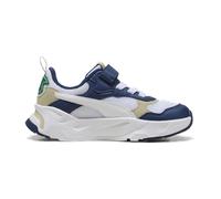 PUMA Trinity AC+ Sneaker Kinder 26 - persian blue/puma white/wild green 34
