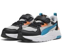 PUMA Trinity LITE AC+ PS Sneaker, COOL Light Gray-Tropical Blue Black, 33 EU