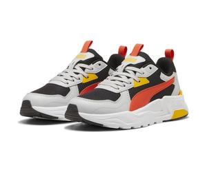 Puma Trinity Lite Jr puma black-redmazing-cool light gray-tangerine (13) 4.5