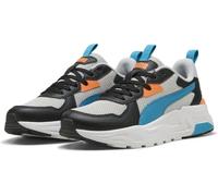 Puma Trinity LITE JR, Unisex Sneaker, COOL Light Gray-Tropical Blue-Puma Black,