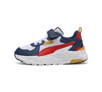 PUMA Kinder Trinity Lite Sneakers 32, White Fierce Red Persian Blue