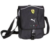 PUMA Umhängetasche Ferrari Replica Portable, Black-White-Black, 20x24x7 cm, 070038 02