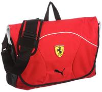 PUMA Umhängetasche Ferrari Replica, Rosso Corsa-White-Black, 42x31x12 cm, 070040 01