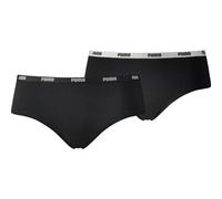 PUMA Underwear - Boxershorts Iconic Hipster 2er Pack Damen (573009001) L Black