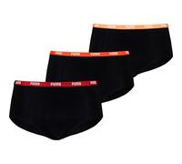 PUMA Underwear - Boxershorts Mini Short 3er Pack Damen (503006001) XS BLACK / RED