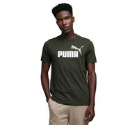 PUMA T-Shirt Essentials 2 Color No. 1 Logo Herren 70 – dark olive Größe M