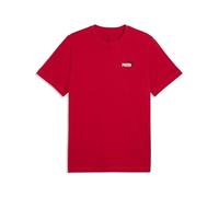 Puma ESSENTIALS 2COLOR SMALL NO 1 LOGO TEE Herren T-Shirt, rot, größe M