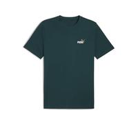 PUMA Essentials 2 Color Small No. 1 Logo T-Shirt Herren 75 - green terrain L
