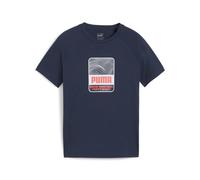 PUMA Kinder Shirt ACTIVE SPORTS Graphic Tee CLUB NAVY 140 (4099686719265)