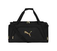 PUMA unisex adult Evercat Accelerator Duffel Bags Black/Gold One-Siz