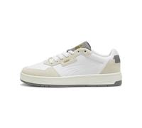 PUMA Herren Freizeitschuhe Court Classic Lux SD (395087) 45 PUMA WHITE-ALPINE SNOW-CAST IR