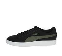 PUMA Unisex Adults' Fashion Shoes SMASH V2 BUCK Trainers & Sneakers, PUMA BLACK-FOREST NIGHT, 36