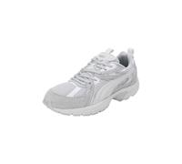 Sneaker PUMA "MILENIO TECH SUEDE" Gr. 40, cool light gray, feather puma white Schuhe (89989347-40) cool light gray, feather gray, puma white