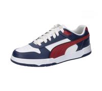 PUMA Unisex RBD Game Low Sneaker, Club Navy-Intense Red-Warm White, 40.5 EU