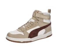PUMA Unisex RBD Game WTR Sneaker, Alpine Snow-Haute Coffee Team Gold, 45 EU