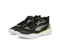 Puma Indoor-Hallenschuhe Playmaker Pro schwarz/limegrün Herren, Größe Euro (US) 47 (13)