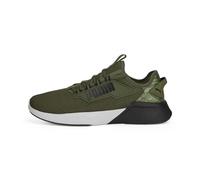 PUMA Unisex Adults' Sport Shoes RETALIATE 2 CAMO Road Running Shoes, GREEN MOSS-PUMA BLACK-FEATHER GRAY, 43