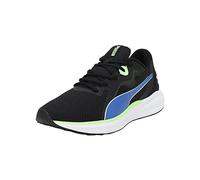 PUMA Unisex Adults' Sport Shoes TWITCH RUNNER FRESH Road Running Shoes, PUMA BLACK-ROYAL SAPPHIRE-FIZZY LIME, 43