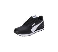 Puma Sneaker ST Runner Version 4 Leder Schwarz Herren/Damen Gr. 3,5 399068-0001