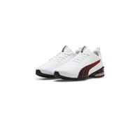 Puma Unisex Adults Voltaic EVO Light Road Running Shoe, Puma White-Puma Black-for All TIME RED, 40 EU