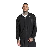 ALWAYS ON WOVEN FULL ZIP J ASPHALT-HIGH RISK RED L