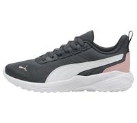 Sneaker PUMA "ANZARUN 2 LITE SLIPTECH", Herren, Gr. 37,5, strong gray, puma weiß, rosy outlook, Textil, unifarben, Schuhe Sneaker, für Erwachsene, mit Schnürverschluss (89020448-37,5) strong gray, pum