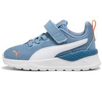 PUMA Unisex Baby ANZARUN LITE AC INF Sneaker, COOL Blue White-ORANGE GLO, 21.5 EU